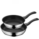 WMF Devil Pfannenset 2-teilig Bratpfanne 28 cm + 24 cm Induktion schwarz – Bild 2