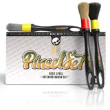 3x Detailing Pinsel Nuke Guys Auto Innen Raum Reinigungspinsel Autopflege Set – Bild 1