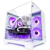 VENOM White Gaming PC bis RTX 5060/ 128 GB RAM, 10-Core, Wasserkühlung, WLAN/BT – Bild 1