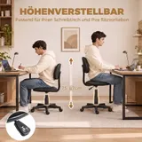 Bürostuhl ohne Armlehnen höhenverstellbar Schreibtischstuhl Refurbished – Bild 5