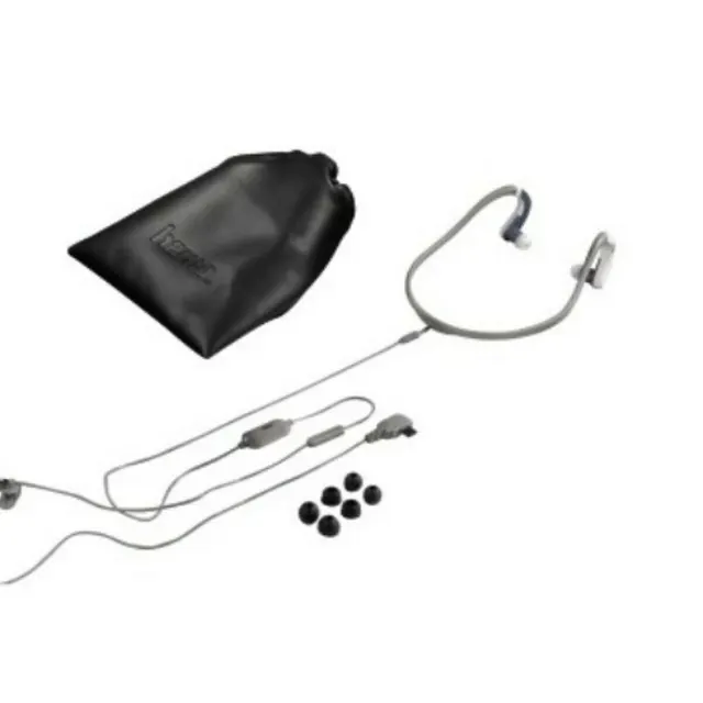 Hama Sport 2,5mm Headset Kopfhörer Nacken-Bügel für Handy Smartphone MP3-Player