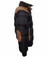 Geographical Norway Designer Herren Jacke Winterjacke Stepp Parka Schwarz Blau – Bild 5