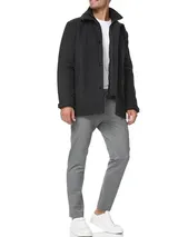 Indicode Herren Mantel Brittany -Parka Kurzmantel Herrenmantel Stehkragen Männer – Bild 5
