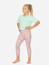 Merry Style Mädchen Capri Leggings 3/4 Sport Training Fitness Baumwolle 110-158 – Bild 4