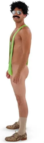 Mankini Herren Badeanzug - Witziges Party Kostüm für JGA, Fasching & Strand – Bild 2