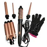 BESTOPE PRO Lockenstab 5 in 1 Lockenstäbe mit Ionen-Technologie, Lockenstab Set – Bild 4