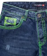 Rock Creek Herren Jeans Hosen Comfort Fit dicke Naht Denim Blau Herrenjeans M70 – Bild 4