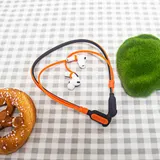 Atmungsaktives Silikon Anti Verloren Armband für AirPods Nackenbügel für Spor – Bild 1