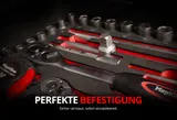 Werkzeugkoffer Werkzeugtrolley Werkzeugbox mit Werkzeug Set Premium – Bild 6