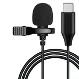 USB-C Ansteckmikrofon Mikrofon Ansteck Lavalier Microphone Kamera Smartphone – Bild 8