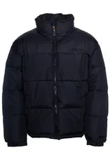 ellesse Steppjacke Winterjacke Outdoorjacke Herren Rene Puffer Padded Schwarz – Bild 5