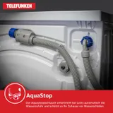 Telefunken Waschmaschine 8 kg Frontlader Inverter Motor 1400 U/Min. AquaStop NEU – Bild 3