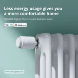 3er SONOFF TRVZB ZigBee Thermostatisches Heizkörperventil Smart Home Thermostat – Bild 6