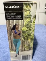 SILVERCREST Bluetooth Sport-Kopfhörer Schwarz – Gebraucht – Bild 2