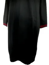 Sheego Damen Kleid Schwarz 46 & 48 Rot Etuikleid Jerseykleid Festlich Stretch – Bild 4