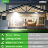 10W-100W LED Strahler Außen Fluter ohne/mit Bewegungsmelder Garden Scheinwerfer – Bild 8