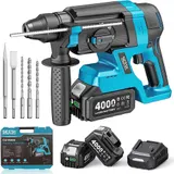 Akku Bohrmaschine Bohrhammer Brushless Schlagbohrer SDS Plus Für Makita 18V Akku – Bild 1