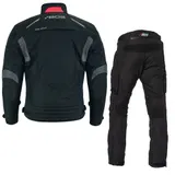 Motorrad Jacke Hose Motorradkombi Herren Textil Kombi Wasserdicht Touring Biker – Bild 7