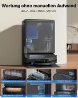 ECOVACS Deebot T90 Pro Omni black Saugroboter Staubsaugerroboter Absaugstation – Bild 6
