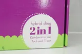 Emei Baby Trage 2 In 1 Hybrid Sling Grau 3-18 kg  Tuch Trage Kleinkind – Bild 4