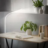 LED Stehlampe Touch Dimmbar Warmweiß Schwenkbar Leselampe 170cm USB-C Weiß – Bild 8