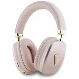Guess Bluetooth 5.3 Wireless Headset On-Ear Triangle Logo IPX4 USB-C pink – Bild 1