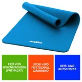 MAXXIVA Yogamatte Gymnastikmatte Fitnessmatte 190x102x1,5 cm blau schadstofffrei – Bild 2