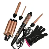 BESTOPE PRO Lockenstab 5 in 1 Lockenstäbe mit Ionen-Technologie, Lockenstab Set – Bild 5