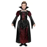 KINDER VAMPIRIN KOSTÜM Halloween Karneval Vampir Dracula Mädchen Kleid # 7023 – Bild 1