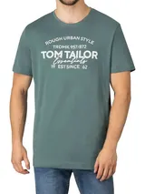 Tom Tailor Tshirt Herren Baumwolle Regular Fit 4er Pack Set Rundhals Kurzarm – Bild 2