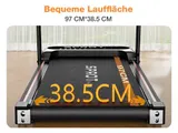 8 % Steigung Laufband, Leise & Klappbar, 1-12 km/h, mit APP Control, LED-Display – Bild 15