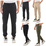 COMEOR Cargohose Herren Stretch Relaxed Fit – Chino Hose Baumwolle Männer Cargo – Bild 7