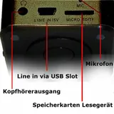 BLUETOOTH LAUTSPRECHER MINI MP3-Player für HANDY SMARTPHONE iPHONE iPad BOX AKKU – Bild 4