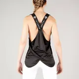 Morotai Damen Sport Fitness Top T-Shirt Stringer Shirt Oberteil Jogging Yoga – Bild 2