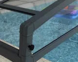 Poolüberdachung Majorca 4x8 Poolabdeckung Aluminium Winterabdeckung | Canopia – Bild 8