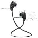 Bluetooth Kopfhörer Sport Wireless Earbuds Noise Cancelling Schweißfest mit Mikrofon – Bild 3