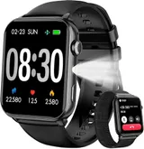 Alexa Smartwatch Damen Herren Fitnessuhr mit Telefonfunktion IP68 Wasserdicht – Bild 1