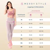 Merry Style Damen Lange Freizeithose Leggings Elastischer Bund Baumwolle XS-5XL – Bild 2