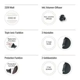 BEURER HC 50 Profi Haartrockner Ionen-Technik Profidüse 2200 W 3 Heizstufen – Bild 8