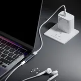 USB C auf 3 5mm Audiokabel mit Dual Ladefähigkeit und Klangqualität – Bild 1