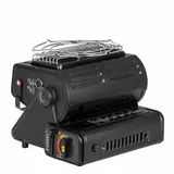 Gasheizung Tragbare 2in1 Camping Heizung Zelt Heizstrahler Keramik 90°drehbar – Bild 2