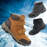 Kinder Winterstiefel Winterboots Klettverschluss Profilsohle gefüttert warm  – Bild 5