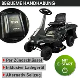 BRAST Benzin Rasentraktor Aufsitzmäher 5,15kW (7PS) Rasenmäher Elektrostart – Bild 8