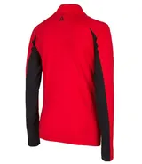 Reebok Damen Sport-Jacke Zip Trainingsjacke Gym Laufjacke Laufen Fitness Rot – Bild 2