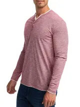 Indicode Herren Langarmshirt INColeson-Longsleeve Shirt Baumwolle Männershirt – Bild 4