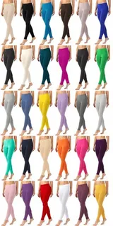 Merry Style Damen Freizeithose Leggings Elastischer Bund Lang Viskose XS-5XL – Bild 7