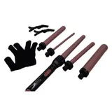 5 in 1 Lockenstab Keramik Lockenstab Set mit Verschiedenen Aufsätzen für Große u – Bild 3