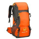 50L Rucksack Wasserdicht Wanderrucksack Reise Sport Trekkingrucksack Regenhülle – Bild 7