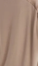 Damen Shirt taupe braun Kurzarm weich fallend glänzend schön Gr 36 - 54 neu 5125 – Bild 6