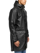 Indicode Herren Regenjacke INTommy-Regenmantel Regenparka Kapuze Jacke Männer – Bild 3